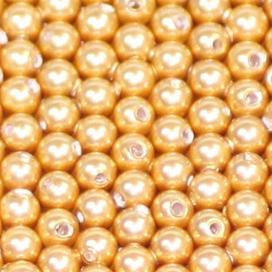 Crystal Pearls bright gold