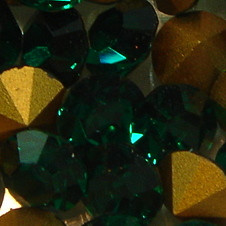 Strass-Steine emerald