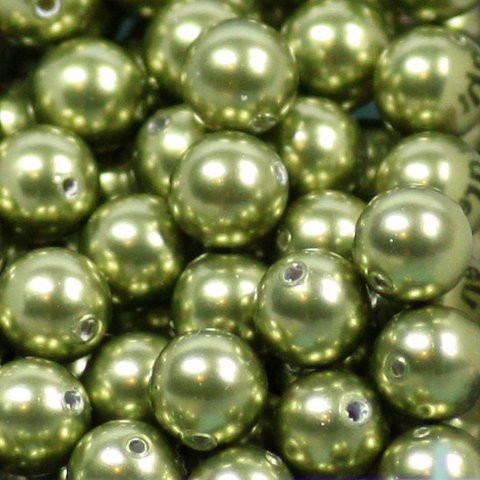 Crystal Pearls light green