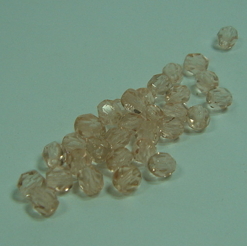 Glasschliffperlen 4mm rosalin 100Stück Packung