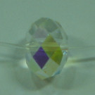 Spacer Briolette crystal AB