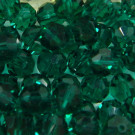 Schliffperlen rund emerald