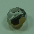 Schliffperle rund crystal Dorado1x