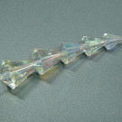 Kegelschliffperlen 6 mm crystal AB