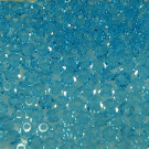 Schliffperlen rund aquamarine