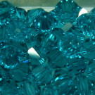 Doppelkegel blue zircon