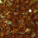 Doppelkegel 3mm crystal Copper