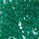 Schliffperlen rund emerald