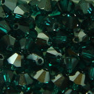 Doppelkegel emerald Satin