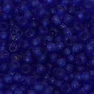 Minirocaille transparent dunkel safirblau