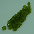 Glasschliffperlen olivgrün 