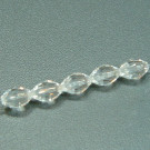 Schliffperlen oval crystal AB