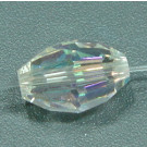 Schliffperle oval crystal AB