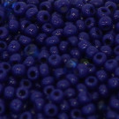 Minirocaille opak dunkelblau