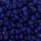 Rocaille opak safirblau Mix
