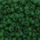 Minirocaille opak smaragdgrün