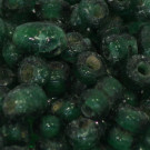 Rocaille transparent dunkelgrün