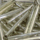 Glasstifte kristall Silbereinzug