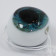 Augenperle 16mm aquamarinblau