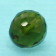 Glasschliffperle dunkles olivgrün