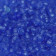 Rocaille transparent hell safirblau