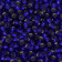 Rocaille dunkelblau mit Silbereinzug